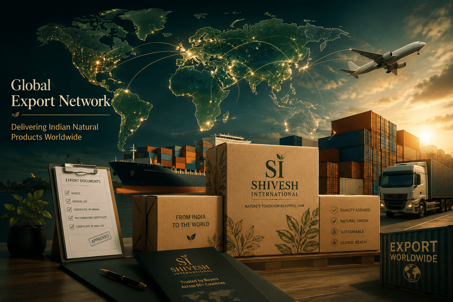 Shivesh International global export network
