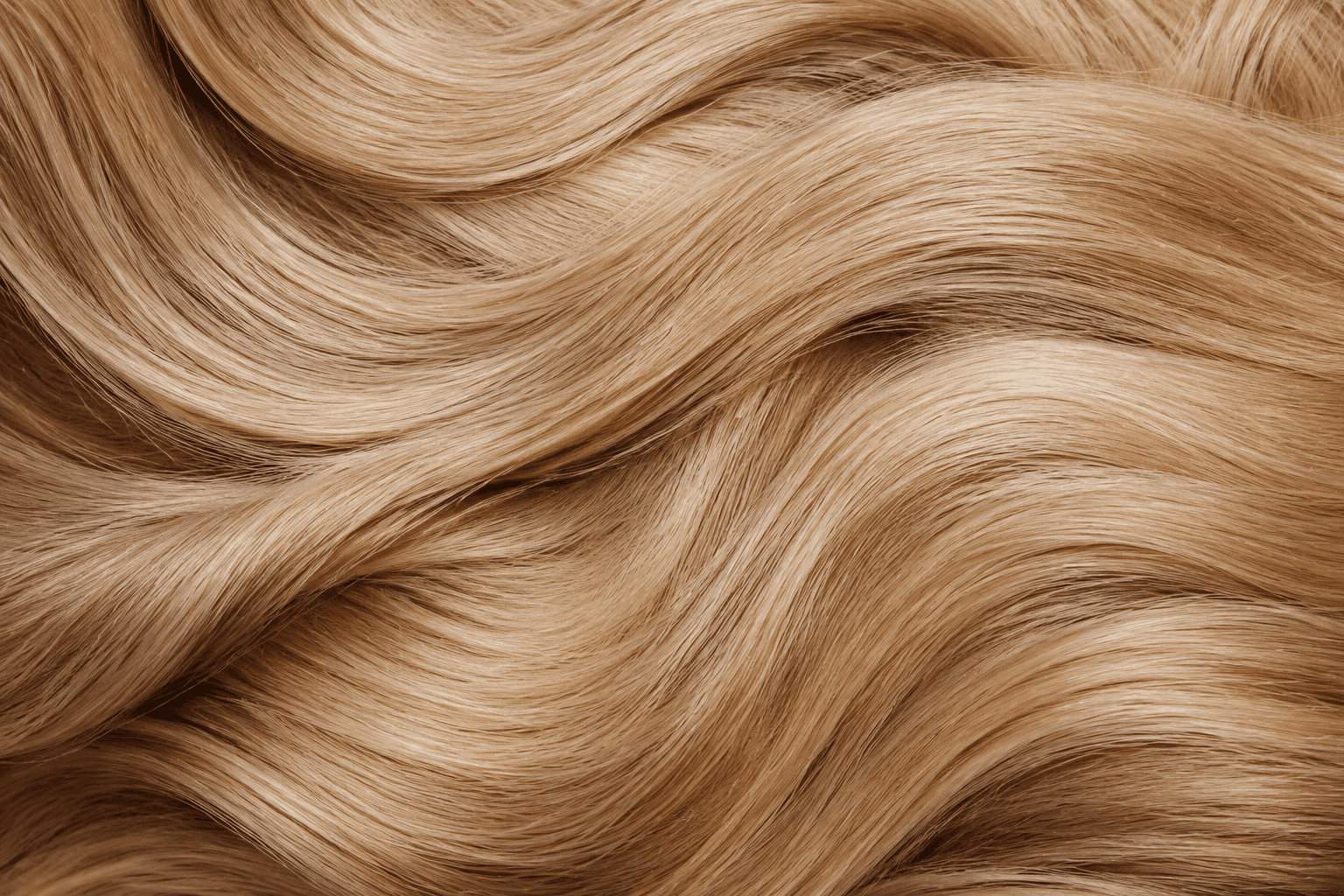 Blonde Henna hair shade close-up