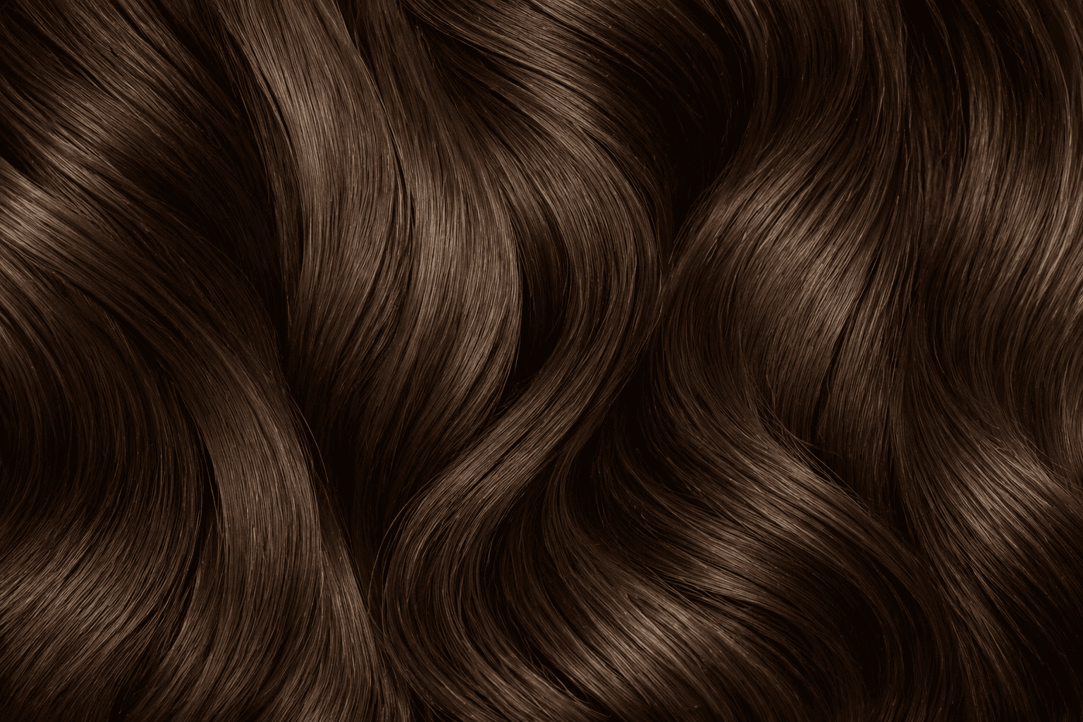 Brown Henna hair shade close-up
