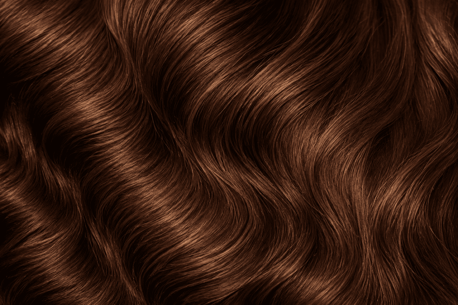 Chestnut Henna hair shade close-up
