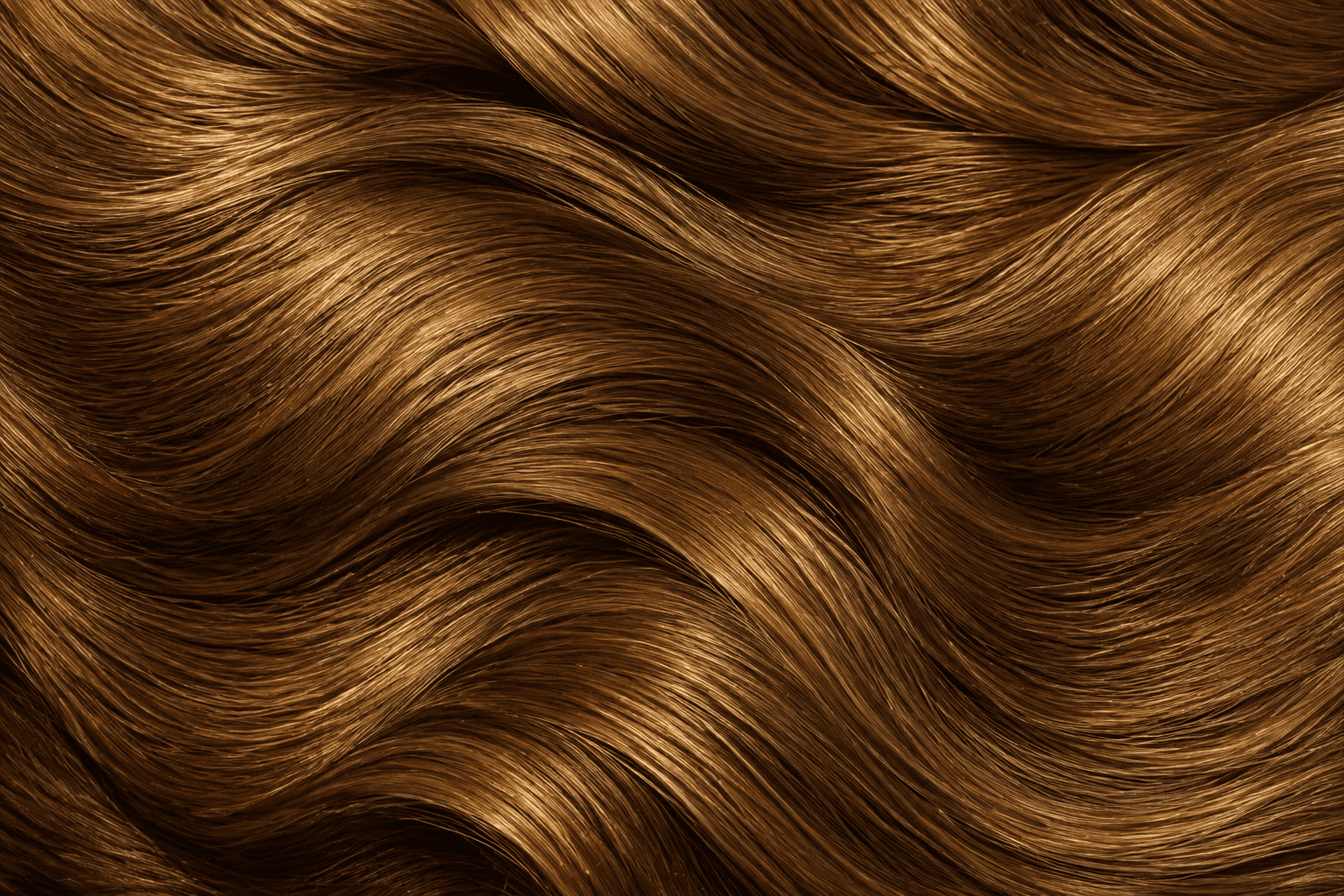 Golden Brown Henna hair shade close-up