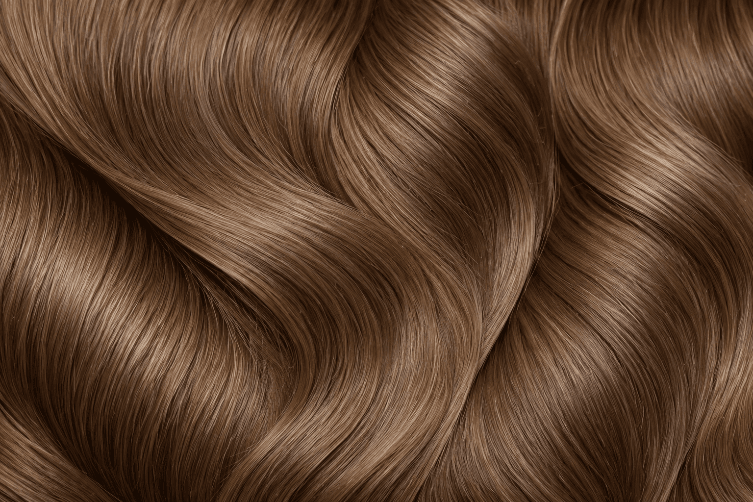Light Brown Henna hair shade close-up