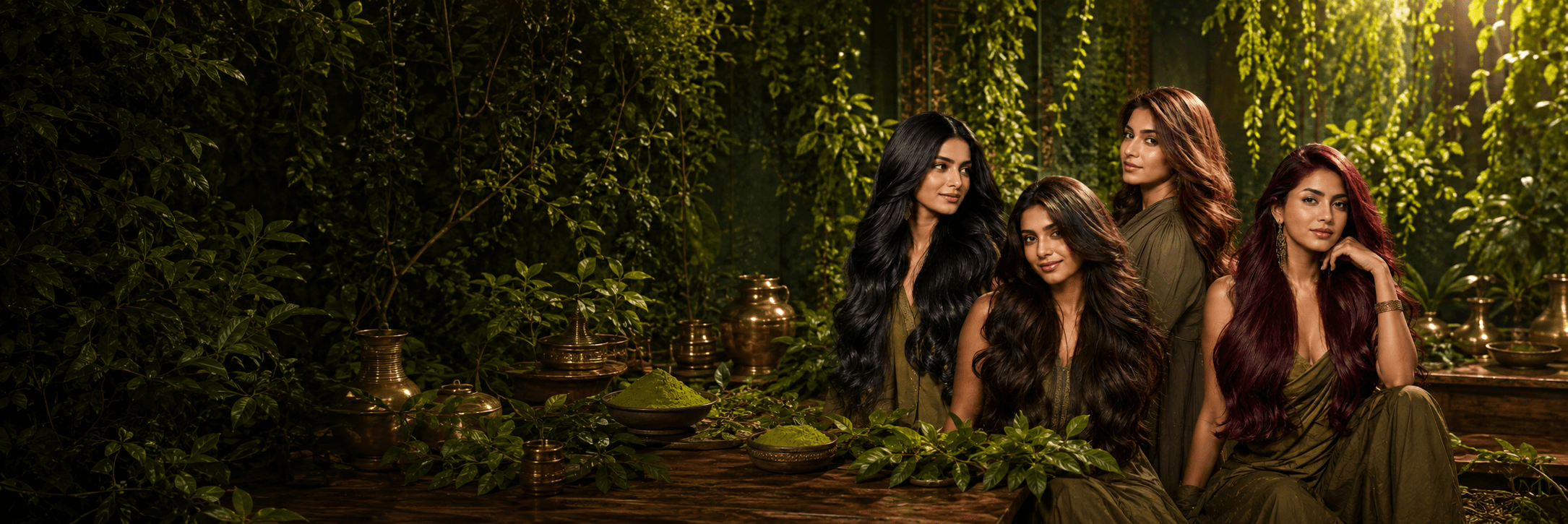 Natural Henna Hair Colors