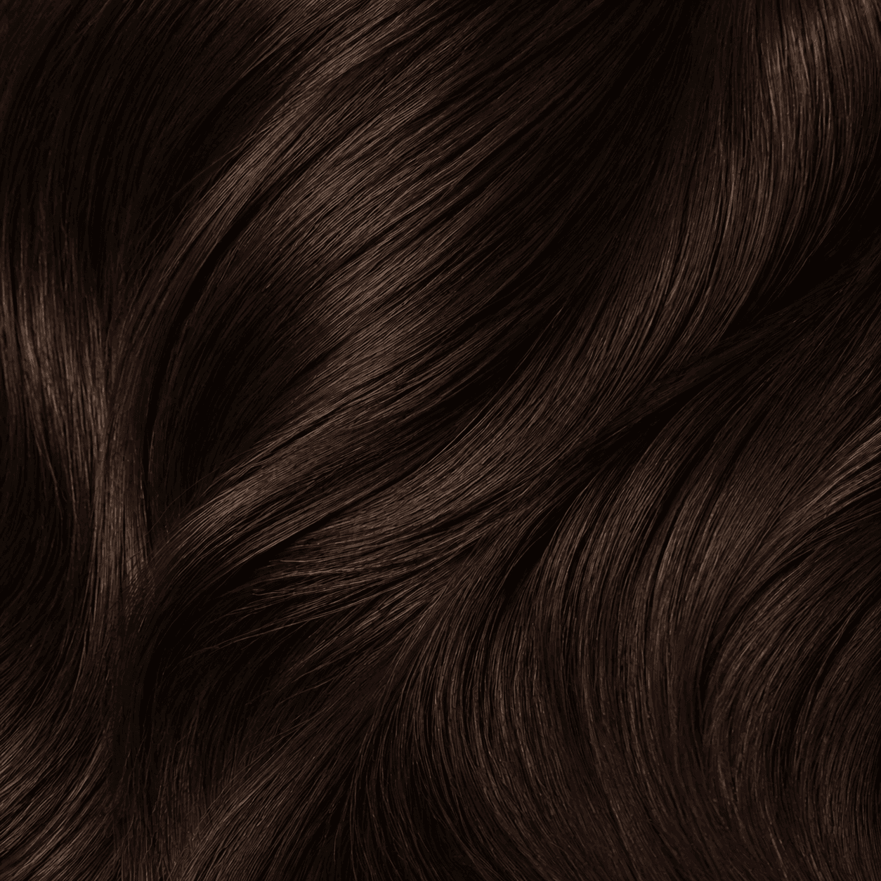 Dark Brown coloured hair reference