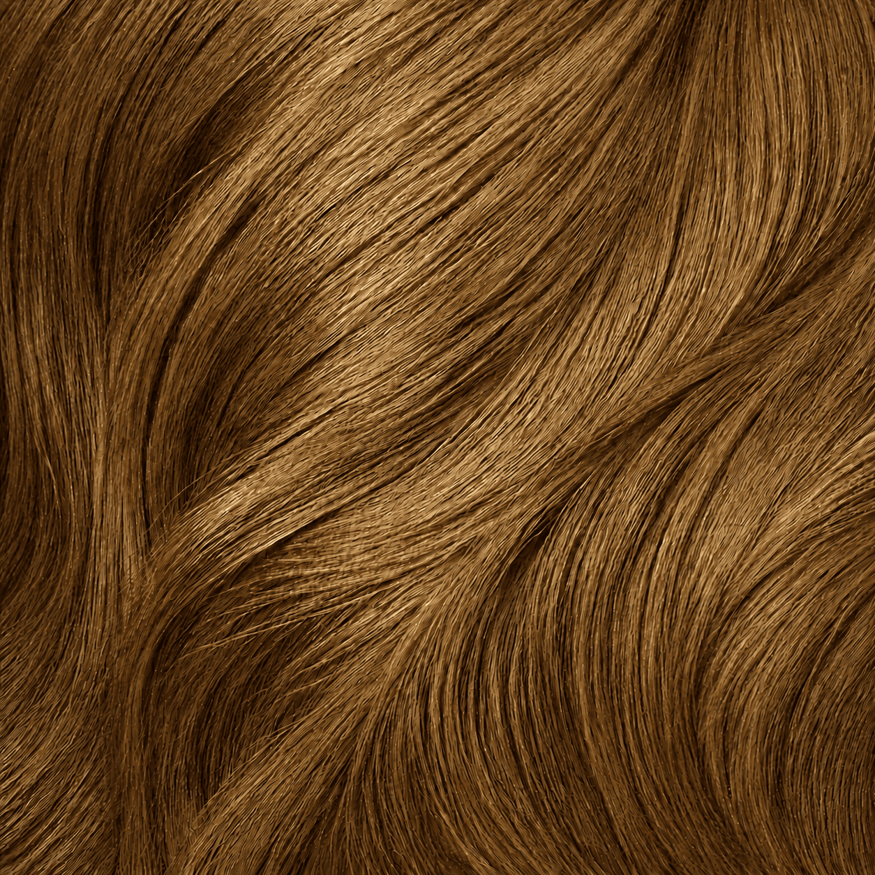 Golden Brown coloured hair reference
