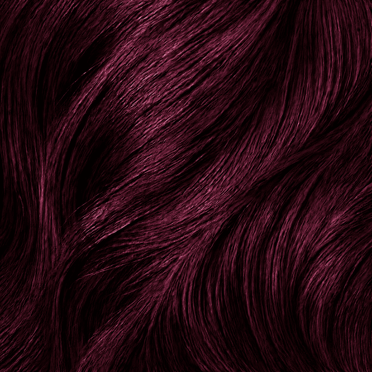 Burgundy coloured hair reference