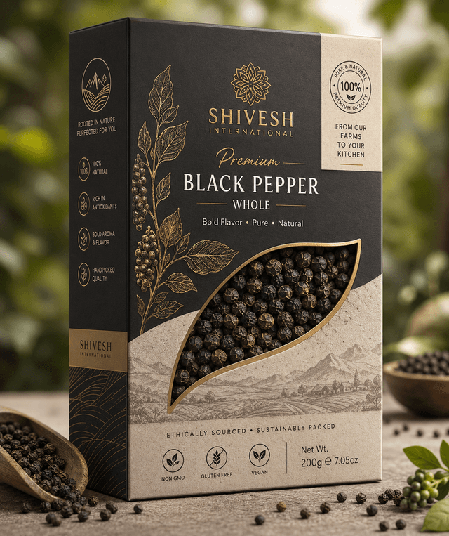 Whole Black Pepper