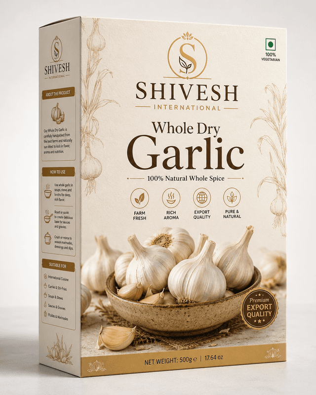 Whole Dry Garlic