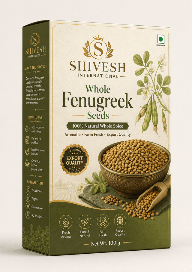 Whole Fenugreek Seeds
