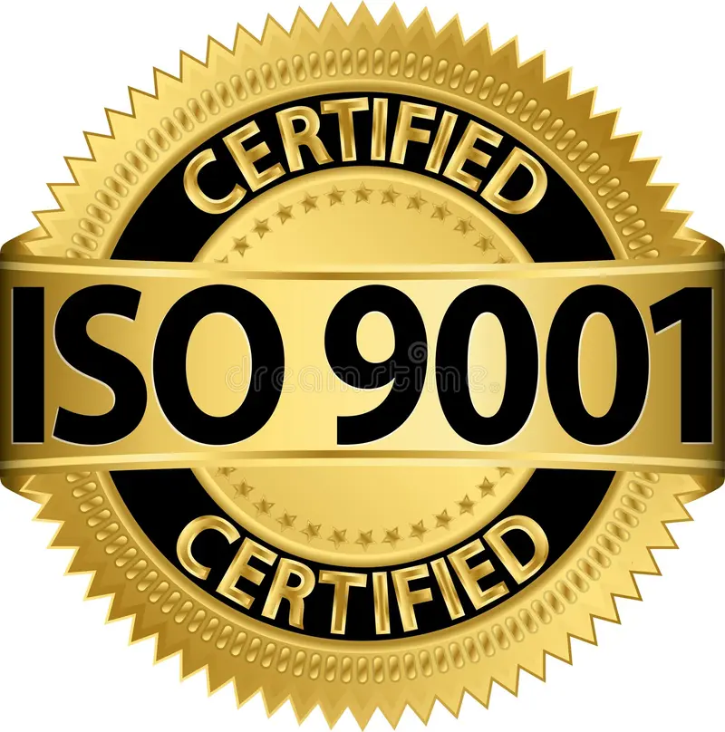 ISO 9001:2015 logo