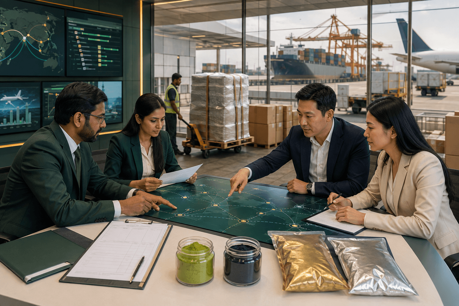 India-to-Asia-Pacific shipment and export documentation coordination