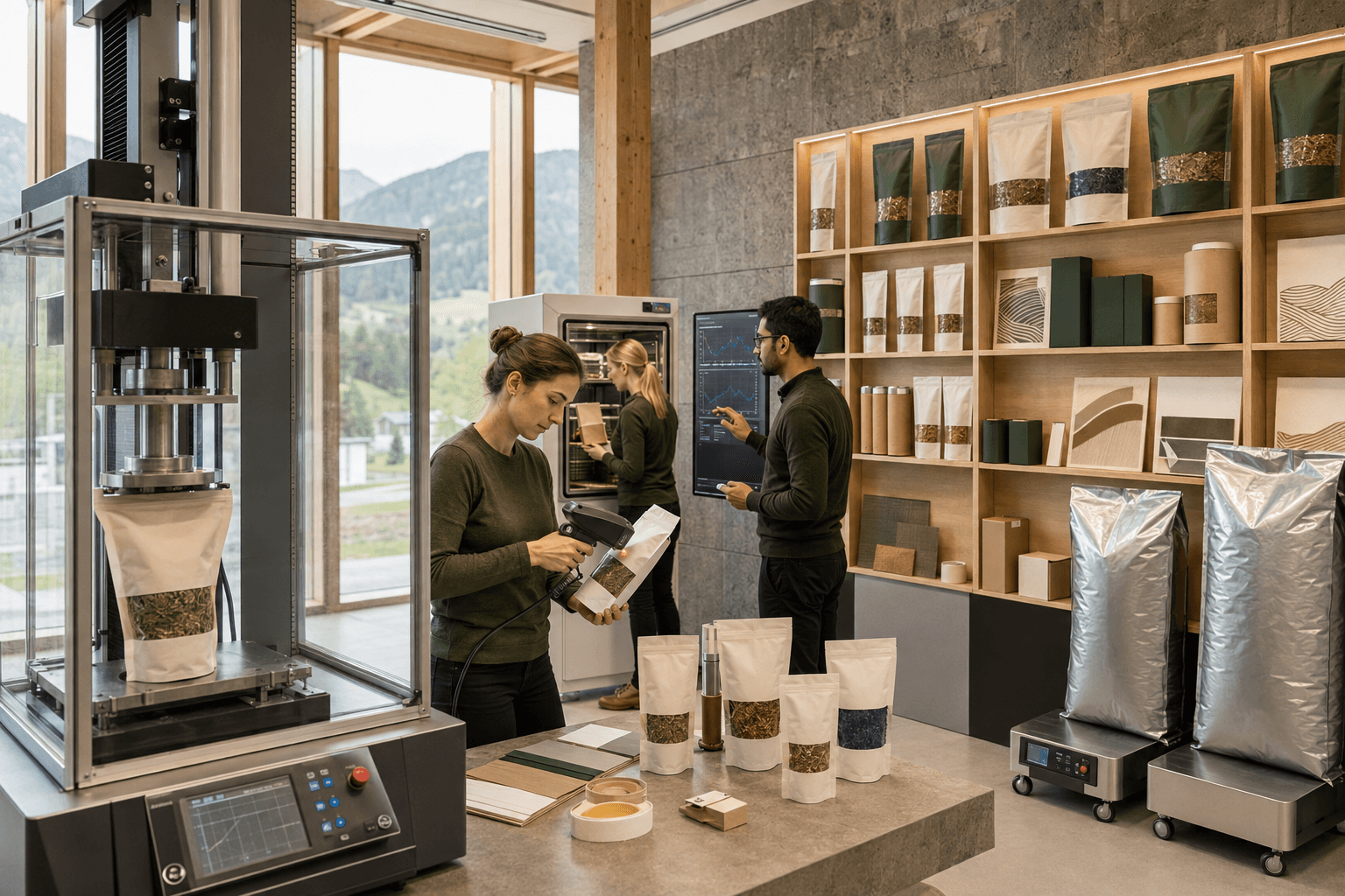 Private-label packaging and natural-product formats prepared for Austrian buyers