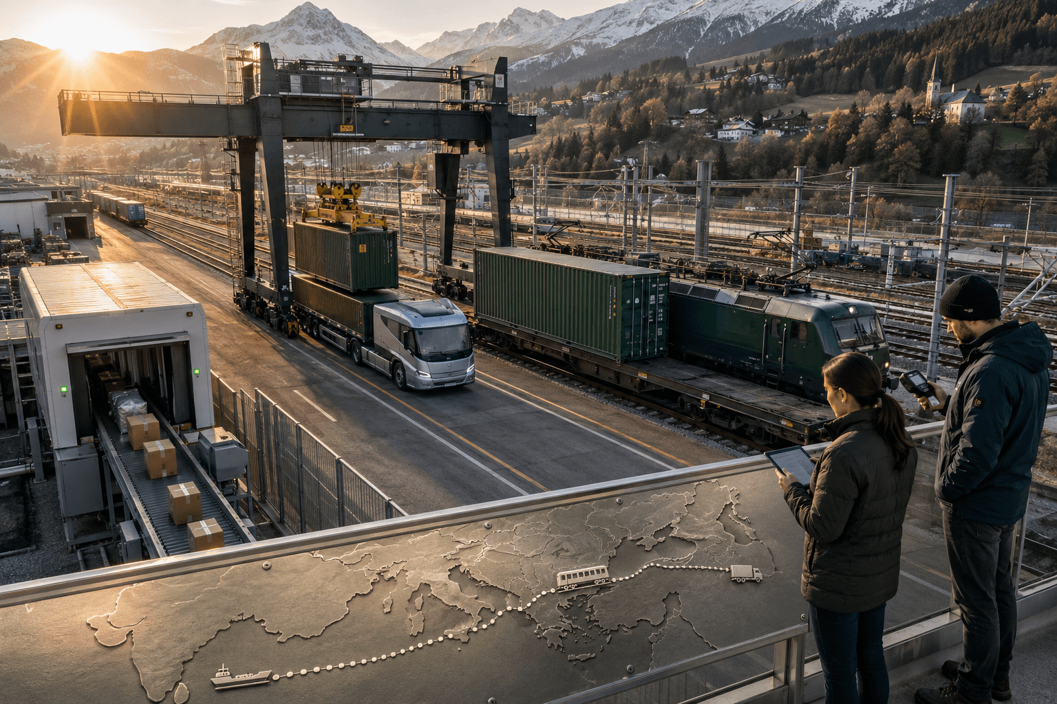 India-to-Austria export coordination for natural products, documentation and freight