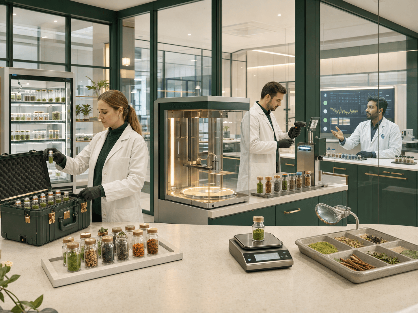 Germany botanical shipment traceability and receiving-quality coordination