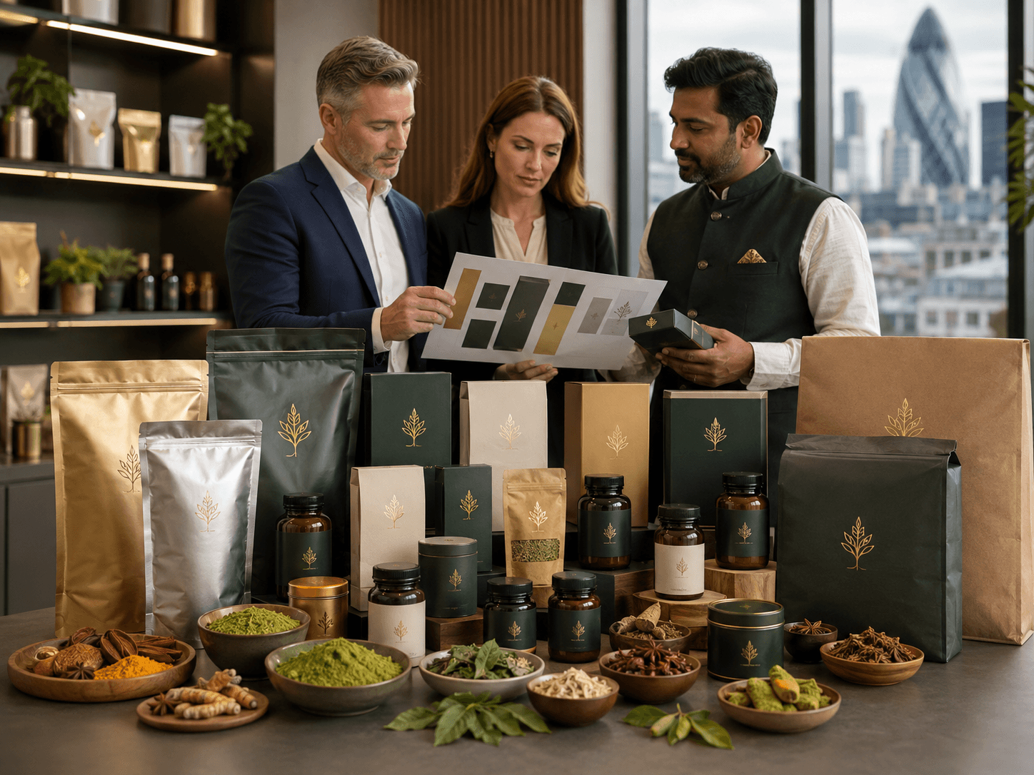 Private-label and bulk packaging options for UK natural-product buyers