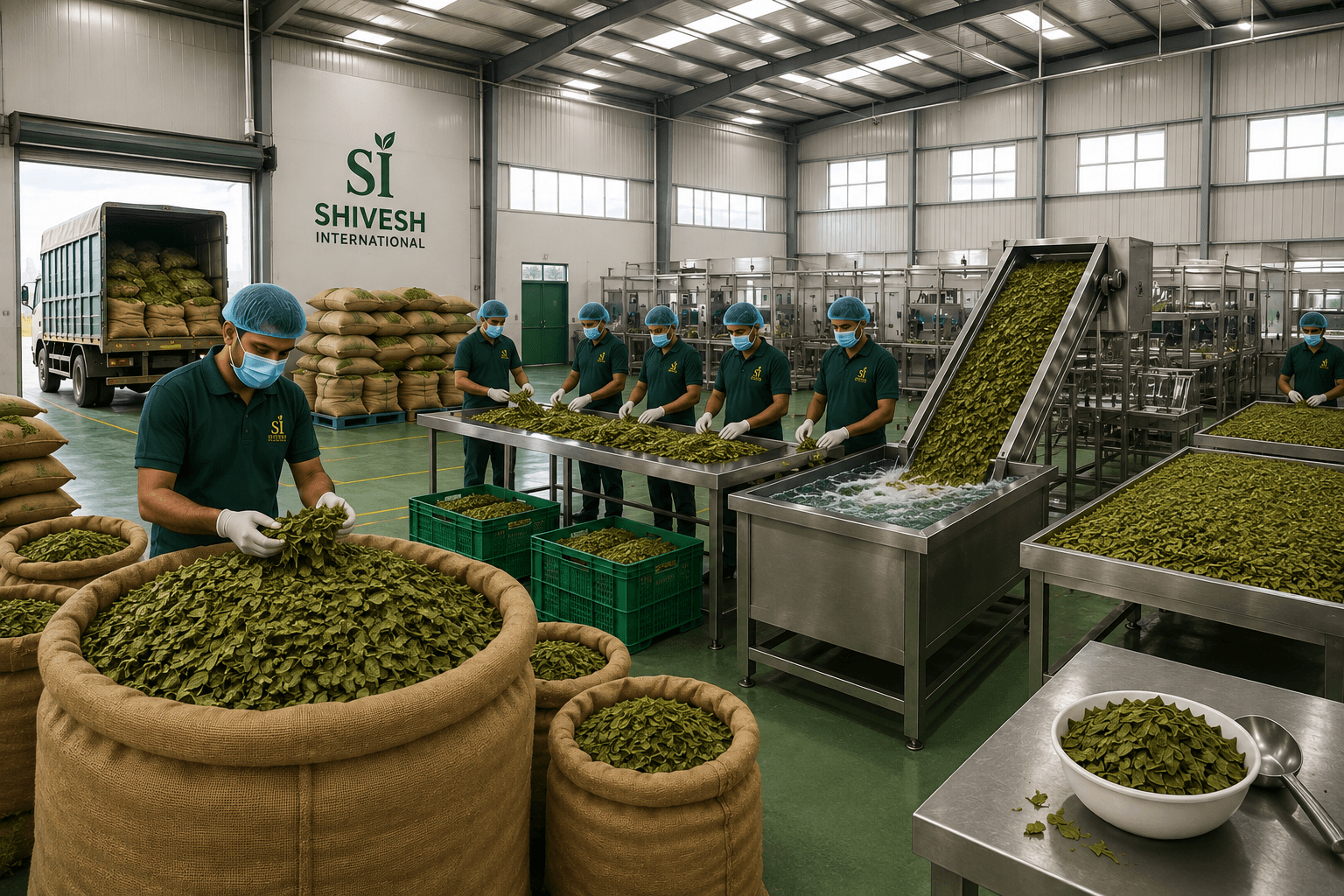 Raw material handling and manufacturing preparation