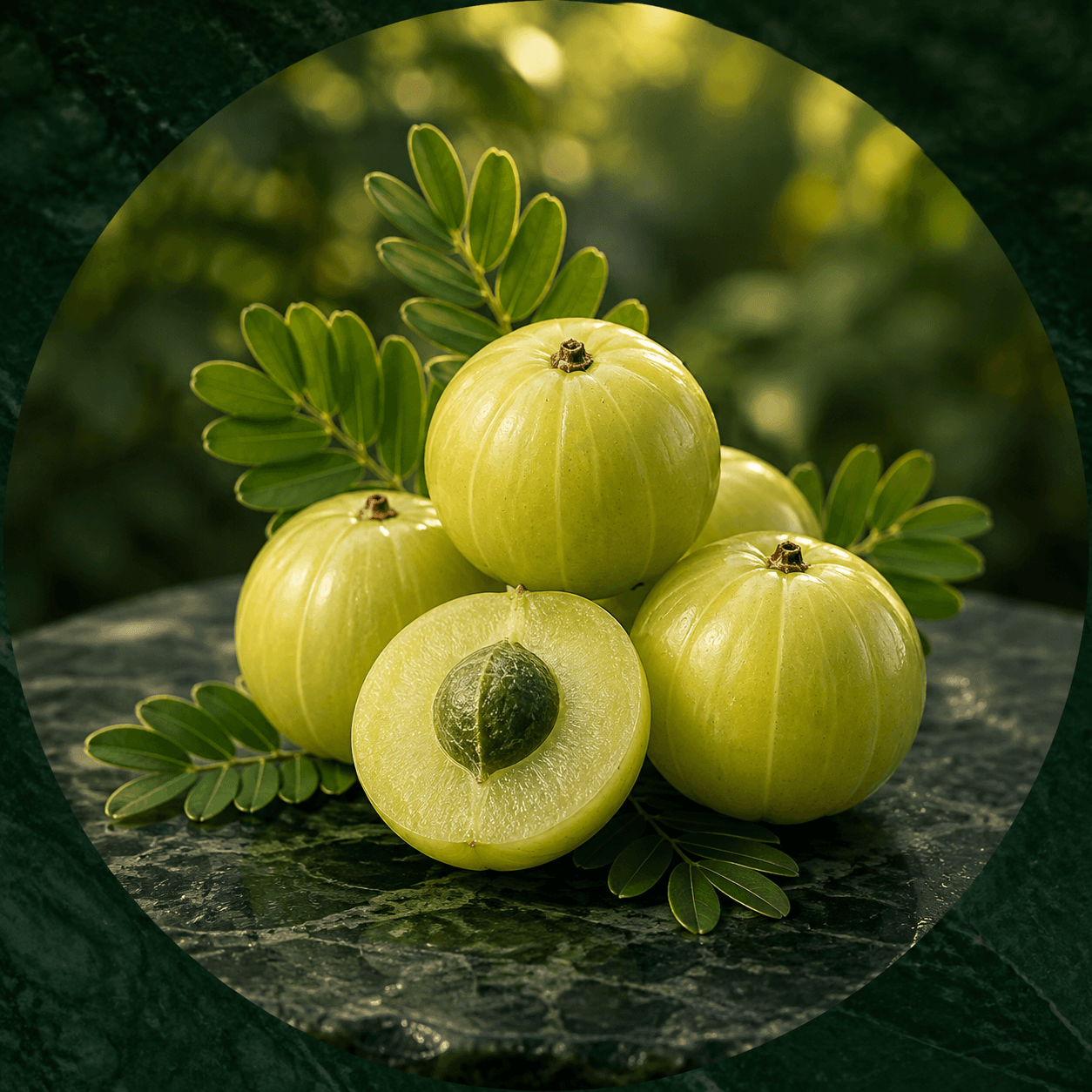 Amla raw botanical ingredient for Natural Henna Hair Colors