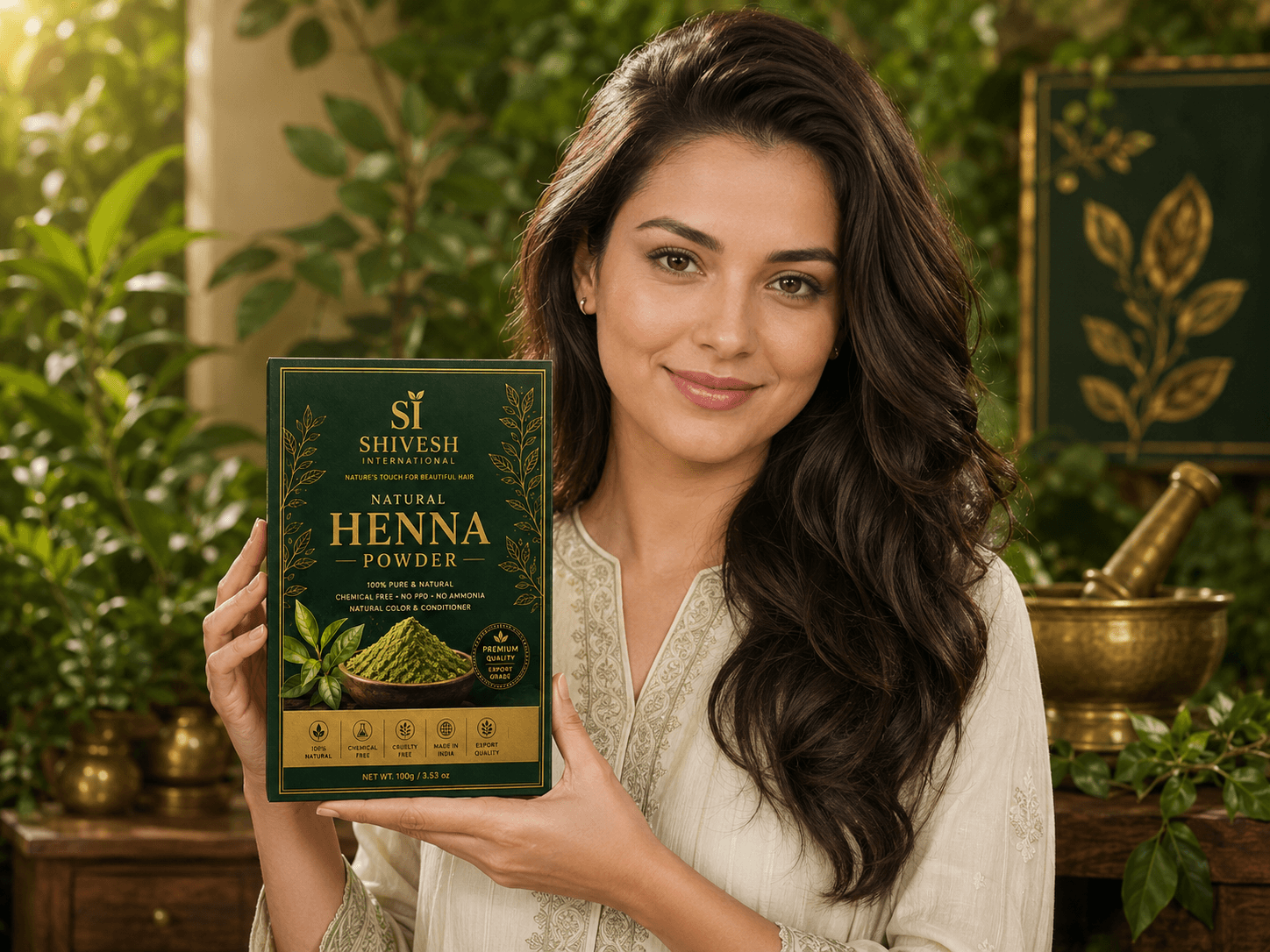 Premium Natural Henna Powder