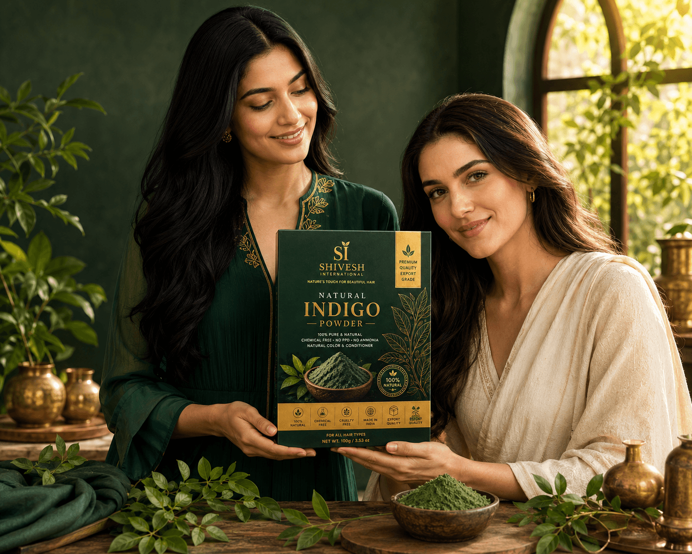 Premium Natural Indigo Powder